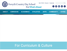 Tablet Screenshot of fcds.org